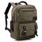 Colleges Army Green Vintage Canvas Rucksack With Handle