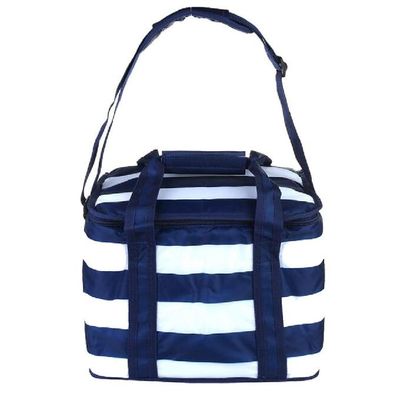 Insulated Zip Closure Tote Lunch Cooler Bag Customized Color