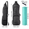 Durable Full Zip Yoga Backpack Fits 1/2 Inch Thick Yoga Mat Carrying Bag For Women